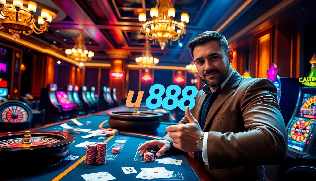 Experience the excitement of u 888 online gaming with vibrant tables and engaging gameplay.