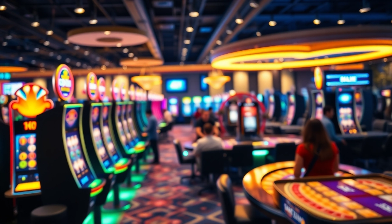 Joueurs expérimentant des enjeux dans des crypto casinos, ambiance dynamique et colorée.