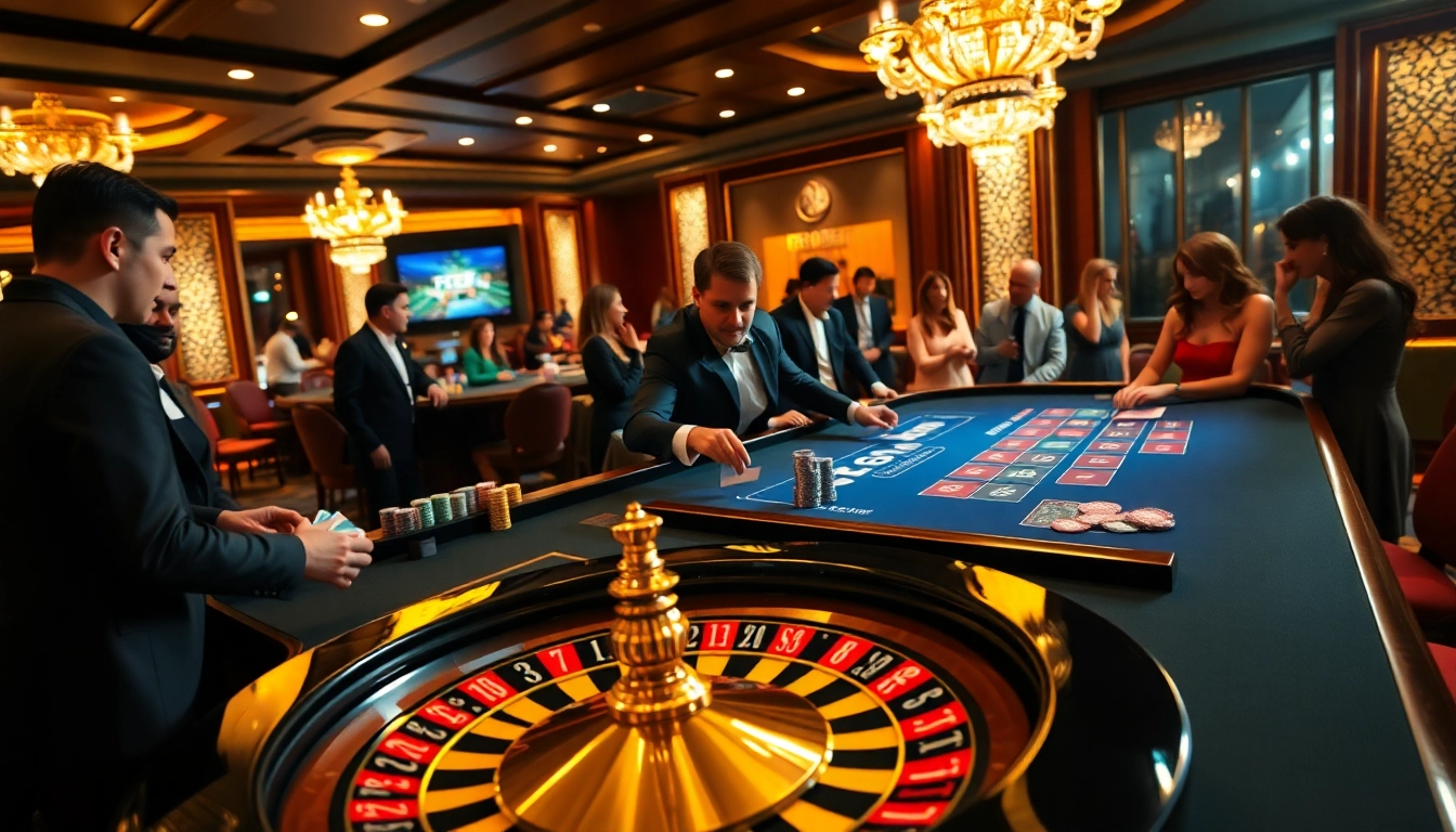 Experience the excitement of F8BET with vibrant casino tables and thrilling gameplay.